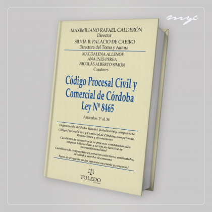 Código Procesal Civil y Comercial de Córdoba - Ley N° 8465